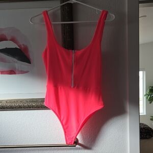 Neon Pink Bodysuit